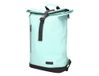 Antartik Waterdichte tas, oprolbaar, casual design, turquoise, 480 x 130 x 280 mm., Turkoois, L, Casual