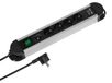 Vivanco Stekkerdoos met 4 schuko-stopcontacten en 2 usb-poorten, 1,6 m lang