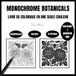 Monochrome Botanicals Monochrome Botanicals Coloring Book
