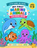 My First Marine Animals Coloring Book