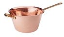 Pentole Agnelli ALCM165M18 koperen ketel met messing handvat, 18 cm