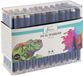 Nassau Fine Art Twinmarkers 48pcs pour Adultes et Enfants - Marqueurs à Alcool - Marqueurs - Stylos