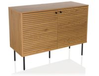 hjh LIVING Dressoir LINNO S 100x40x74 cm 2 deuren eiken