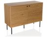 hjh LIVING Dressoir LINNO S 100x40x74 cm 2 deuren eiken