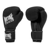 Metal Boxe Wasbare Bokshandschoenen Zwart/Wit 12 oz
