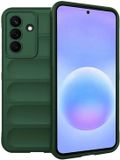 Techsuit Hoesje geschikt voor Samsung Galaxy A57 - Magic Shield Silicone Back Cover - Groen