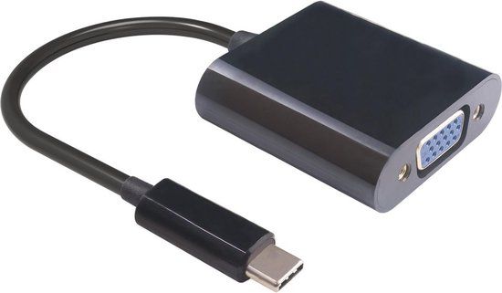 Microconnect USB3.1CVGA USB grafische adapter Zwart