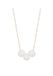 Gaya Necklace Gold White