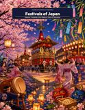 Festivals of Japan: A Kids Coloring Book: Vol. 2 of Festivals of the World - Hanami, Tanabata, Gion Matsuri, Obon & Setsubun