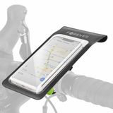 Forever, Waterdichte fietshouder voor smartphone met stuurbevestiging, Zwart