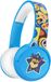 Forever, Chase Patrol Bluetooth Headphones for Kids, Blue