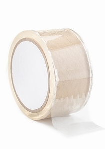Ouch! Non Sticky Bondage Tape - Transparant - 20mtr x 5cm