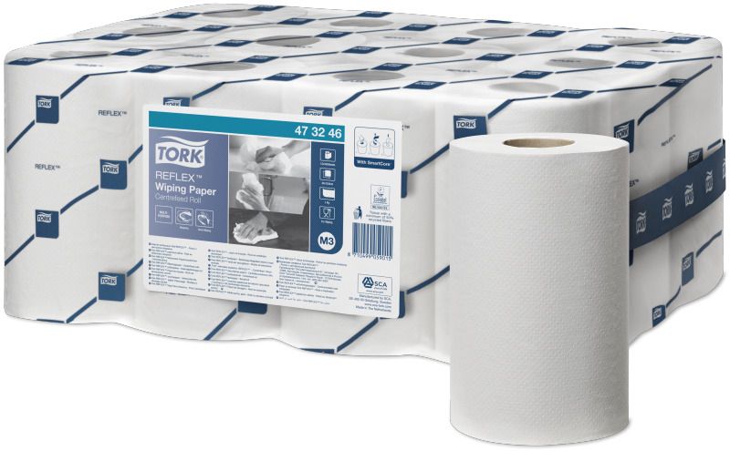 Tork 473246 Papieren Handdoek | 343 vel | Wit | 12 rollen