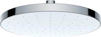 Pommeau de douche rond, chrome, 22,5 cm, avec nettoyage anti-calcaire