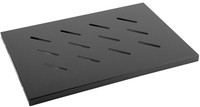 Lanberg AK-1001-B Rack Shelf - 1U - 19" - Black