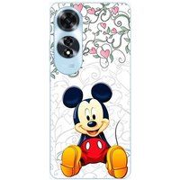 Maniacase Etui Oppo A60 Mickey Mouse Disneyland Cartoon