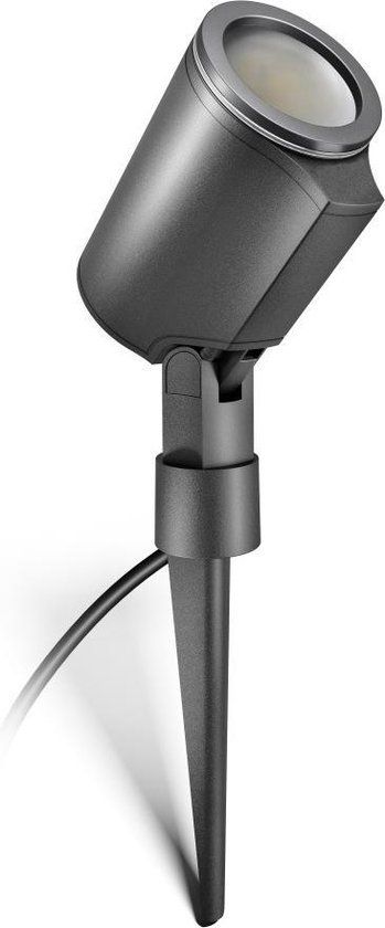 Steinel Spot Garden Night Automatic - Tuinspot - Zwart - LED - GU10 - 512 lm