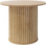 ML design Salontafel rond Ø60 x 50 cm, houtlook, bruin