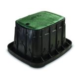 Rain Bird VBSTHD Standaard HDPE Kleppendoos Behuizing En Deksel - 59 X 49,1 X 31,8 Cm - Groen