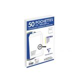 Clairefontaine 824250C - Pak 50 Witte Enveloppen C5-162x229 - Zelfklevend