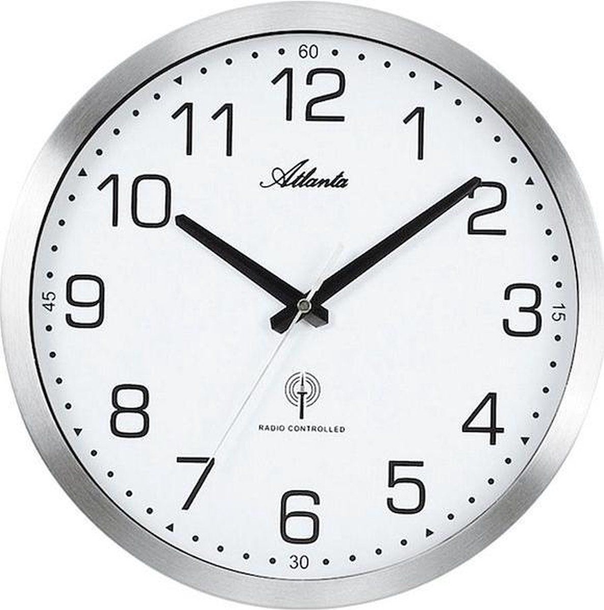 Atlanta Wandklok radiogestuurd - 4371-0