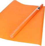 Bellatio Decorations Inpakpapier - 5 rollen - oranje - 200x70 cm - cadeaupapier