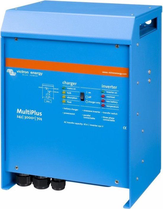 Victron Multiplus 24/3000-70-16 Omvormer en acculader