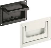 Rohde SK-79.R118.9005 Poignée pliable avec ressort de rappel Noir