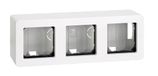 Witte 3-delige plint in alpine design