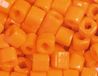 Japanse parels, ondoorzichtig, oranje, 4 mm, 100 g