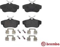 BREMBO P61095 Remblokkenset, schijfrem - (4-delig)
