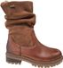 Remonte Bruine Leren Dames Laarzen - Bruin - 42