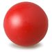 Arquivet Massieve rubberen bal, 9 cm, speelgoed en accessoires voor honden, entertainment en beweging, spelen met je huisdier, verbetert de affectieve binding, rood