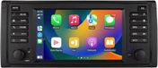 Fiat Autoradio avec Bluetooth et CarPlay pour Fiat Panda (2003–2012) – compatible avec Apple et Android – système audio avec système de navigation – 2 Go RAM, 32 Go mémoire de stockage