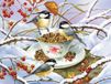 Cobble Hill Puzzle XXL Chickadee Tea 275 pièces