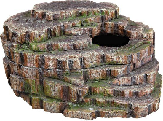Trixie Reptiland Slangen-Schuilplaats - 26X13X20 cm - Bosgroen