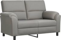 vidaXL Bank Lichtgrijs 154 x 85 x 93 cm fluweel