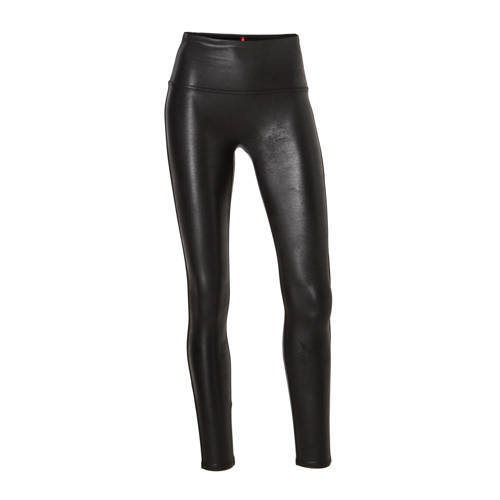 Spanx corrigerende legging Faux Leather zwart