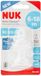 NUK 2 x First Choice Fopspeen + Flow Control Siliconen