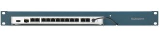 Rackmount.IT RM-CI-T14 Support pour Cisco Meraki MX68, MX68W, MX68CW, MX75 - 1U - Bleu