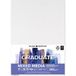 Daler-Rowney Graduate Panel, gemengd weefsel, polykatoen, fijne korrel, 350 g/m², A3-29,7 x 42 cm, wit, kunststudenten en amateurs, 1 stuk