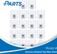 Ecovacs Deebot T50 Max Omni Sacs d'aspirateur (18 Pièces, alternative Plus.Parts® à DDB030041)