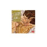 Legami - Wandkalender 2025, 18 x 18 cm, 12 maanden en jaarplanner, ruimte voor notities, 6 talen, sterrenbeelden en internationale feestdagen, Egon Schiele