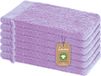 Lavea® 6 Gant de toilette 16 x 22 cm lilas clair