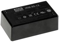 Mean Well IRM-90-24 AC/DC-netvoedingsmodule gesloten 24 V/DC 3.75 A 99 W
