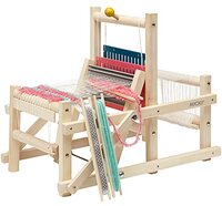 Micki Weaving Loom DIY Kit voor volwassenen - kinderen breien startersets - houten garen speelgoed voor beginners - leeftijd 3 + - 380 x 280 x 330 mm.