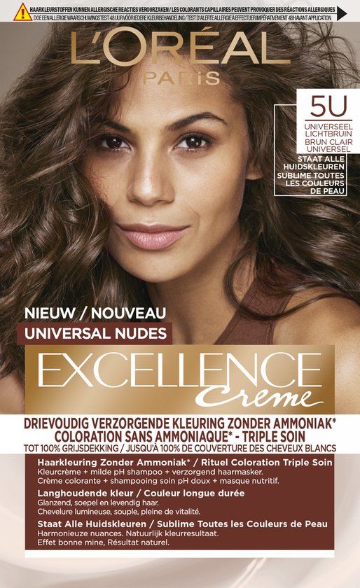 L'Oréal Paris Excellence 5U Nudes Light Brown