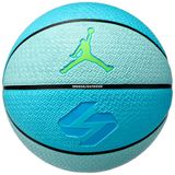 Nike Jordan Playground Basketball 8P Luka Doncic - Outdoor Street Basketball - Robuuste training - leeg geleverd - Copa/Black/Laser Blue/Electric Green, 7