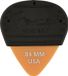 Fender 351 Mojo Grip Picks Dura-Tone Delrin 0,84 mm - Jeu de médiators