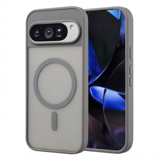 imoshion Color Guard Backcover met MagSafe voor de Google Pixel 9 / 9 Pro / 10 / 10 Pro - Grijs
